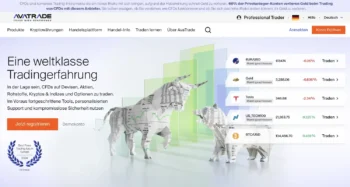 AvaTrade Startseite