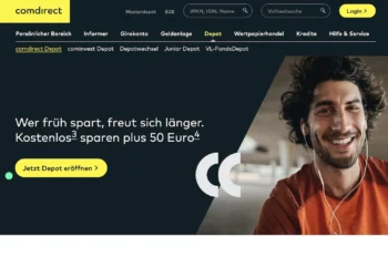 comdirect Depot Startseite