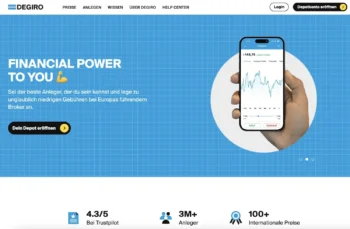 DEGIRO Startseite