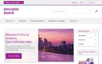 onvista Depot Startseite