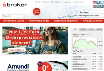 S-Broker Startseite
